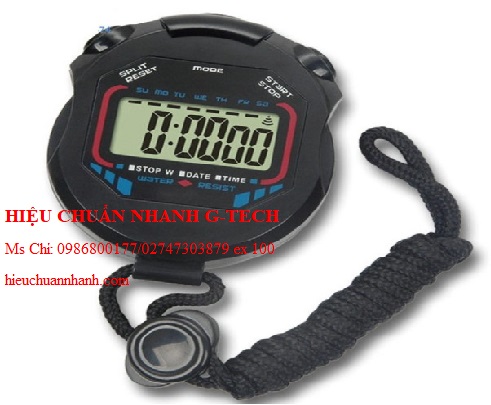 Hiệu chuẩn đồng hồ bấm giờ kĩ thuật số EXTECH STW515. Hiệu chuẩn nhanh G-tech