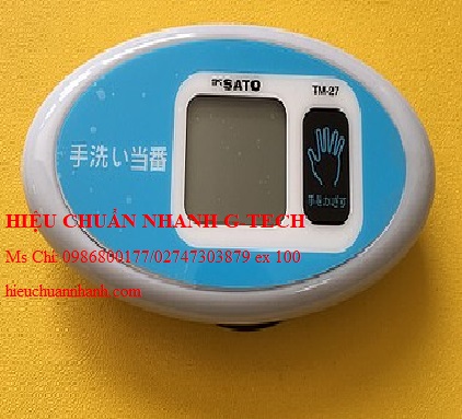 Hiệu chuẩn đồng hồ bấm giờ/giây SATO TM-27. Hiệu chuẩn nhanh G-tech
