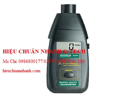 Hiệu chuẩn EXTECH 461893 Photo Tachometer. Hiệu chuẩn nhanh G-tech