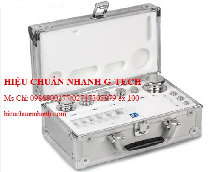 Hiệu chuẩn bộ quả cân chuẩn M1 KERN 343-06 (1mg - 1000g). Hiệu chuẩn nhanh G-tech