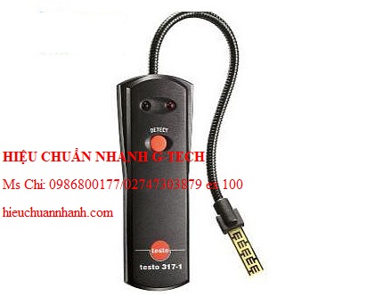 Hiệu chuẩn máy phát hiện khí thải TESTO 317-1. Hiệu chuẩn nhanh G-tech