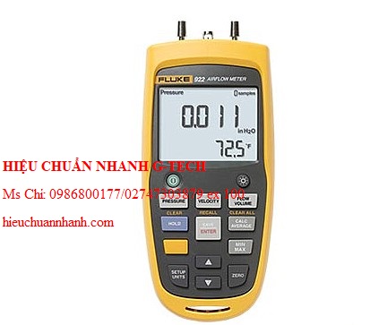  Hiệu chuẩn đo tốc độ gió, áp suất, nhiệt độ FLUKE 922. Hiệu chuẩn nhanh G-tech