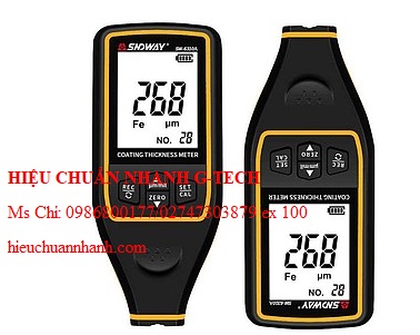 HIỆU CHUẨN SNDWAY SW-6310A Coating Thickness Meter. HIỆU CHUẨN NHANH G-TECH