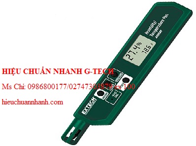 Hiệu chuẩn bút đo độ ẩm, nhiệt độ EXTECH 445580. Hiệu chuẩn nhanh G-tech