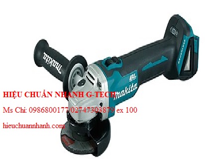 Hiệu chuẩn máy mài góc dùng pin MAKITA DGA404Z (100mm). Hiệu chuẩn nhanh G-tech