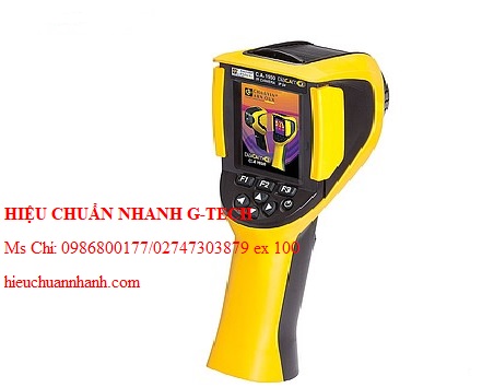 Hiệu chuẩn camera nhiệt Chauvin Arnoux C.A 1950 (-20 °C -+250 °C). Hiệu chuẩn nhanh G-tech