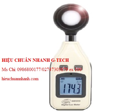 Hiệu chuẩn máy đo cường độ ánh sáng Benetech GM1010. Hiệu chuẩn nhanh G-tech tại Quy Nhơn