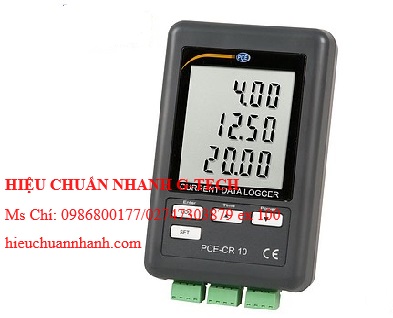 Hiệu chuẩn bộ ghi dữ liệu dòng điện PCE CR 10 (0/4 ... 20-mA, 0.01-mA, 3 kênh). Hiệu chuẩn nhanh G-tech