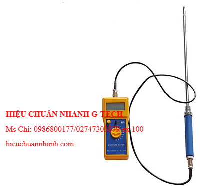 Hiệu chuẩn máy đo độ ẩm đất kỹ thuật số cầm tay SKZ Industrial SKZ111K-1B (0 ~ 80%, đầu dò 600mm). Hiệu chuẩn nhanh G-tech