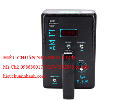 Hiệu chuẩn máy đo độ ẩm giấy Finna AM-III. Hiệu chuẩn nhanh G-tech