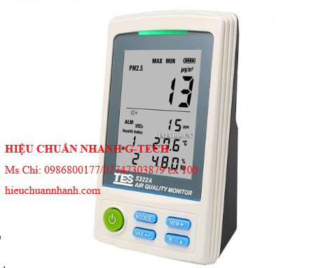  Hiệu chuẩn máy đo độ bụi, nhiệt độ, độ ẩm không khí trong nhà TES TES-5321A (0 ~ 500). Hiệu chuẩn nhanh,uy tín, chất lượng tại Bình Dương