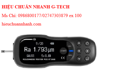 Hiệu Chuẩn Máy Đo Độ Nhám PCE-RT 2000. Hiệu chuẩn nhanh, uy tín, chất lượng tại Bình Dương