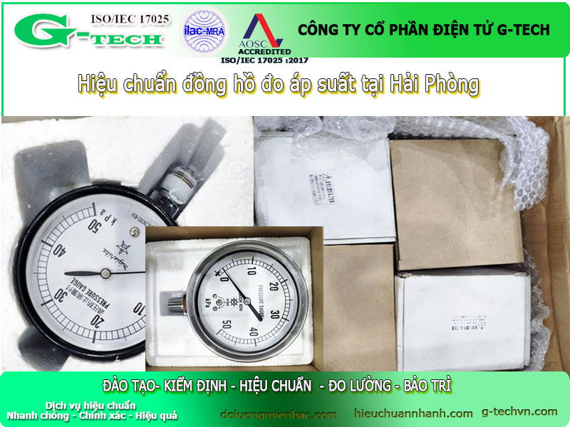 Hiệu chuẩn đồng hồ đo áp suất tại Hải Phòng – Nhanh chóng, chính xác, đúng tiêu chuẩn ISO/IEC 17025