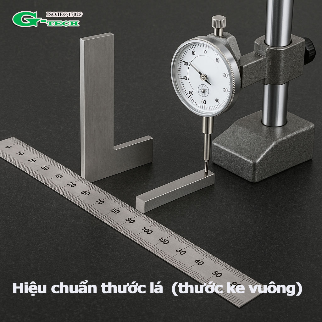 Hiệu chuẩn thước lá – thước ke vuông: Đảm bảo đo kiểm chính xác và tin cậy