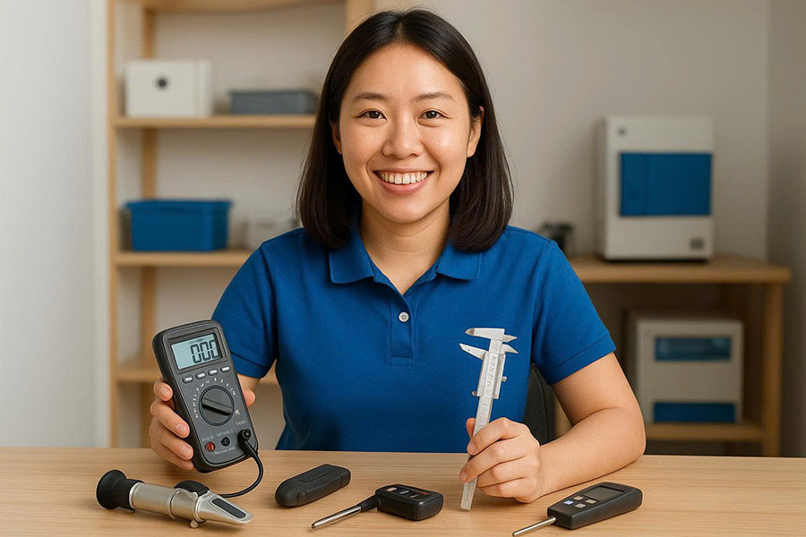 Hiệu chuẩn thước kẹp cơ & thước lá đo chiều dài